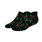 The Kiss Me There | Mistletoe Heel Hammock™ Ankle Socks - Shinesty