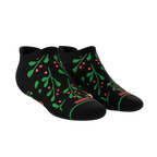 The Kiss Me There | Mistletoe Heel Hammock™ Ankle Socks - Shinesty