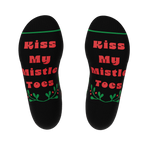 The Kiss Me There | Mistletoe Heel Hammock™ Ankle Socks - Shinesty