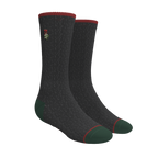 The Kiss Me There | Mistletoe Heel Hammock™ Crew Socks - Shinesty
