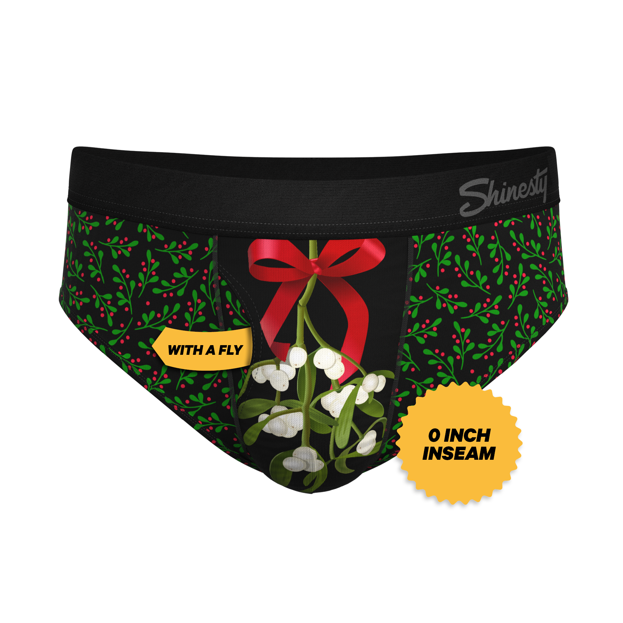 The Kiss Me There | Mistletoe Ball Hammock® Pouch Underwear Briefs - Shinesty