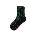 The Kiss Me There | Mistletoe Heel Hammock™ Quarter Crew Socks - Shinesty