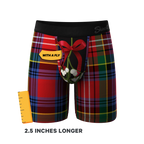 The Kiss Me There | Mistletoe Ball Hammock® Boxer - Long Leg - Shinesty