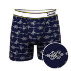The Knotty Spots | Nautical Knots Ball Hammock® Pouch Underwear - Shinesty