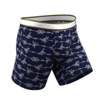 The Knotty Spots | Nautical Knots Ball Hammock® Pouch Underwear - Shinesty
