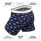 The Knotty Spots | Nautical Knots Ball Hammock® Pouch Underwear - Shinesty