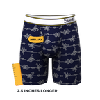 The Knotty Spots | Nautical Knots Ball Hammock® Boxer - Long Leg - Shinesty