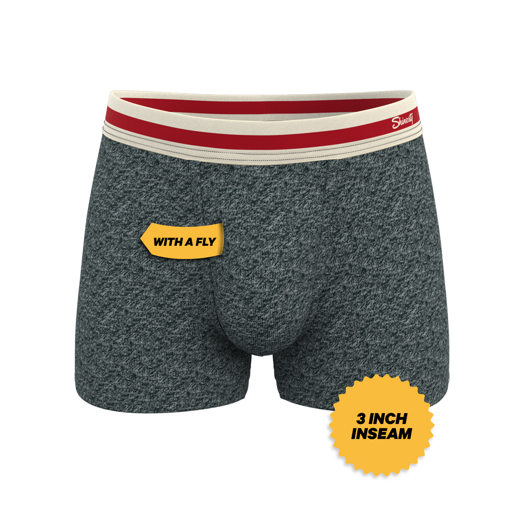 The Koala Camo | Heather Grey Ball Hammock® Pouch Trunks Underwear - Shinesty