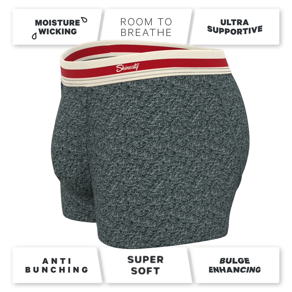 The Koala Camo | Heather Grey Ball Hammock® Pouch Trunks Underwear - Shinesty