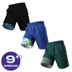 The Laps | Ball Hammock® 9 Inch Athletic Shorts 3 Pack - Shinesty