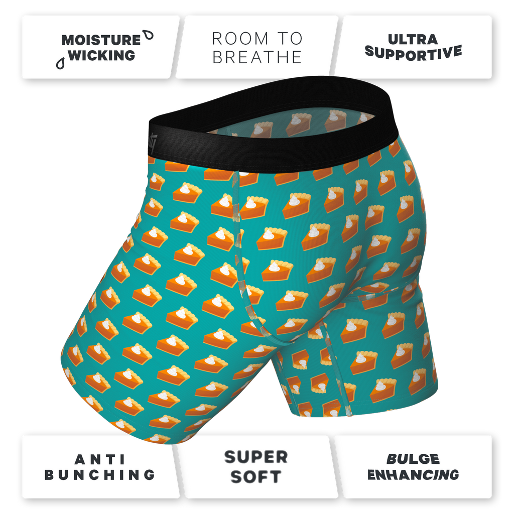 The Last Course | Pumpkin Pie Ball Hammock® Boxer - Long Leg - Shinesty