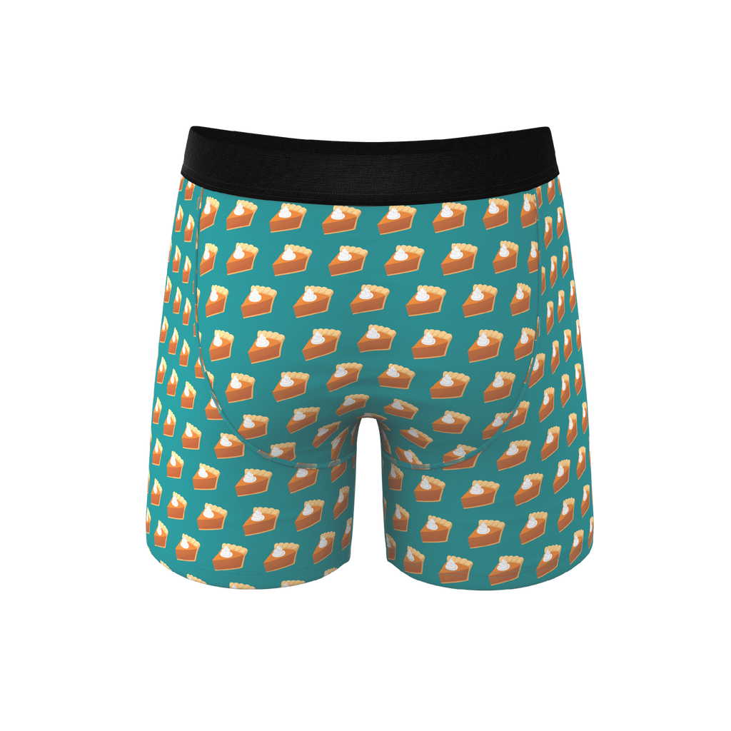 The Last Course | Pumpkin Pie Ball Hammock® Pouch Underwear With Fly - Shinesty