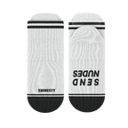 The Late Night Text | Send Nudes Heel Hammock™ Ankle Socks - Shinesty