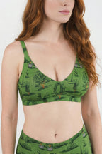 The Full Bush Bush Club | Naughty Landscaping Boob Hammock™ Plunge Bralette - Shinesty