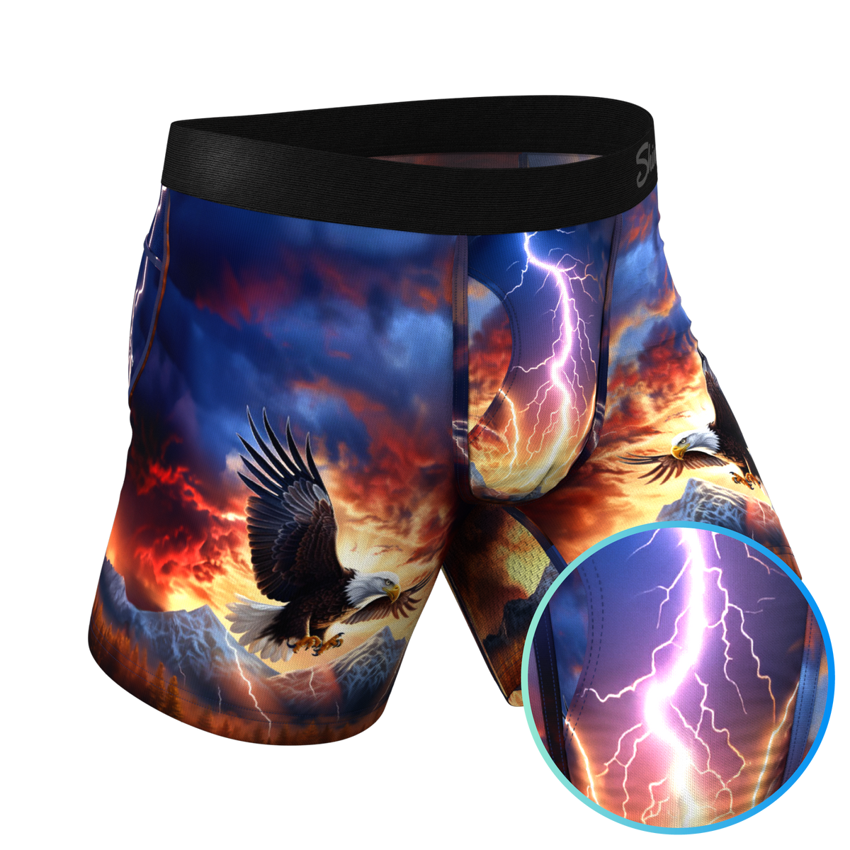 The Lightning Rod | Eagle Lightening paradICE™ Cooling Ball Hammock® Underwear - Shinesty