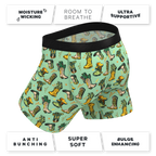 The Line Dance | Cowboy Boots Ball Hammock® Pouch Underwear With Fly - Shinesty