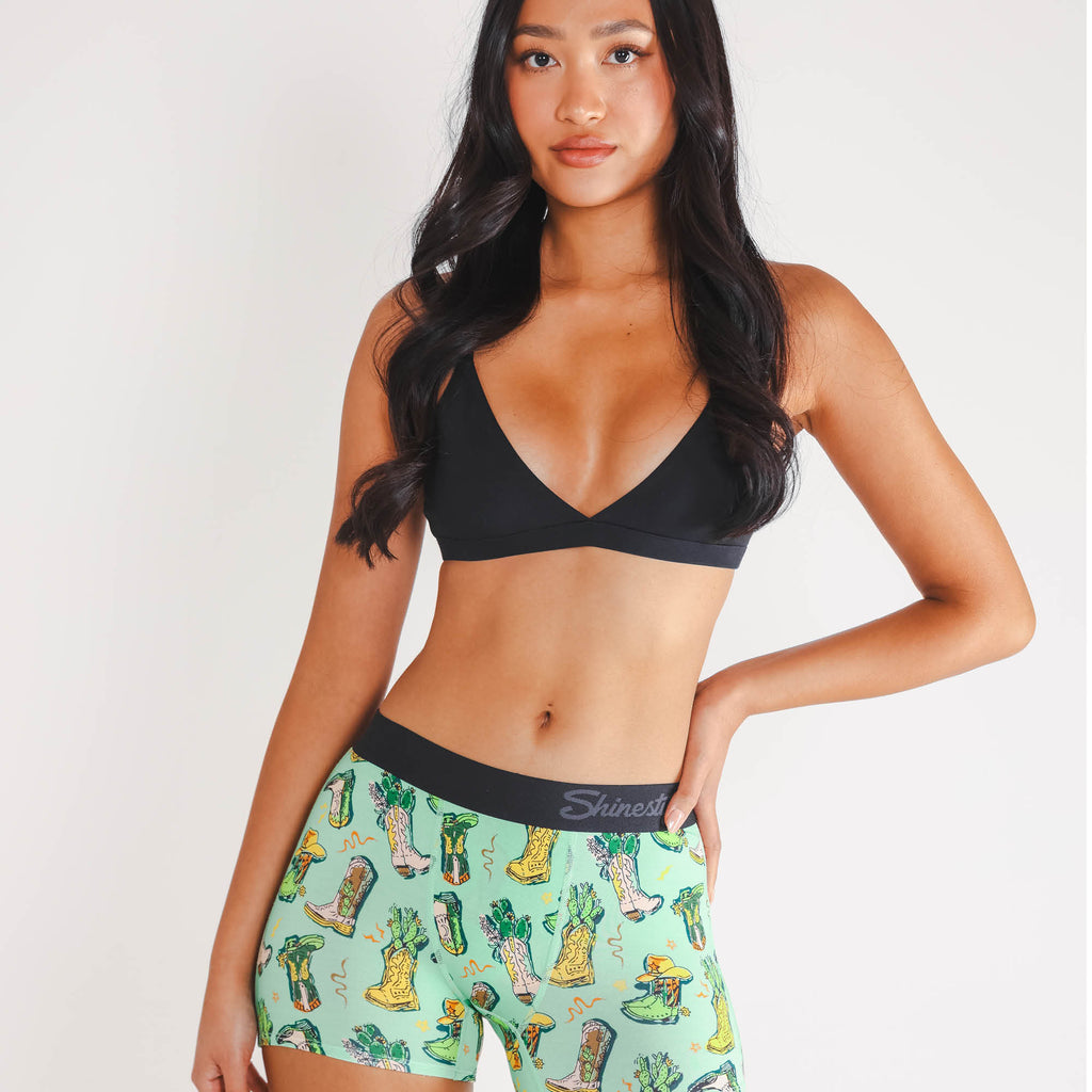 The Line Dance | Cowboy Boots Women’s Boxers - Shinesty