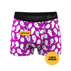 The Little Swimmers | Ghost Print Ball Hammock® Pouch Trunks Underwear - Shinesty