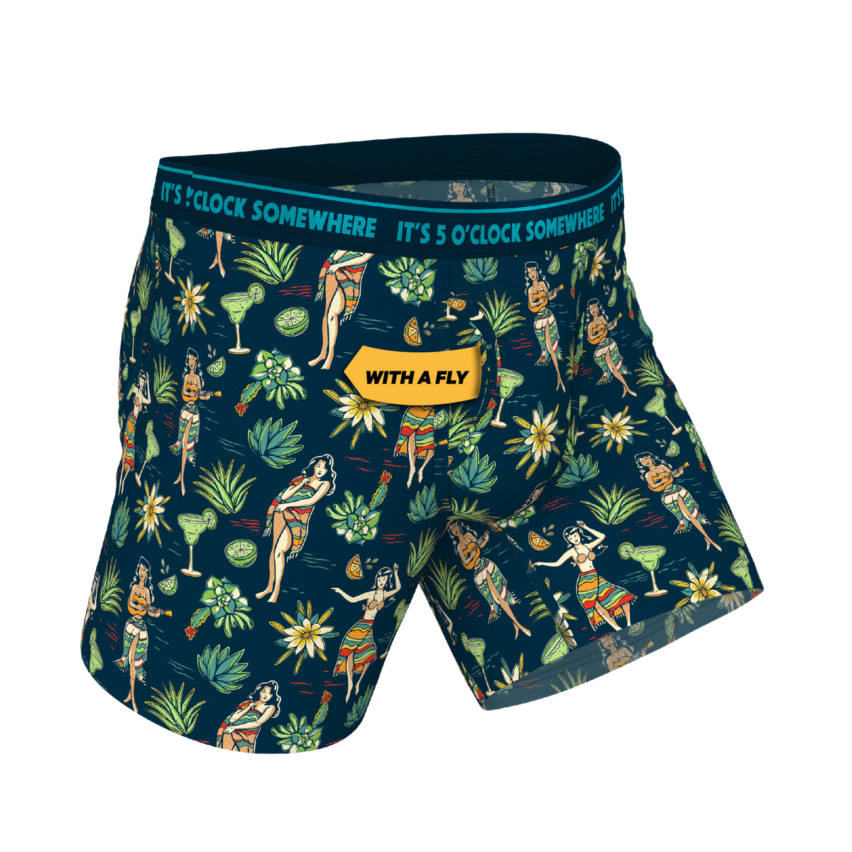 The Lost Shaker of Salt | Shinesty x Margaritaville® Ball Hammock® Pouch Underwear With Fly - Shinesty