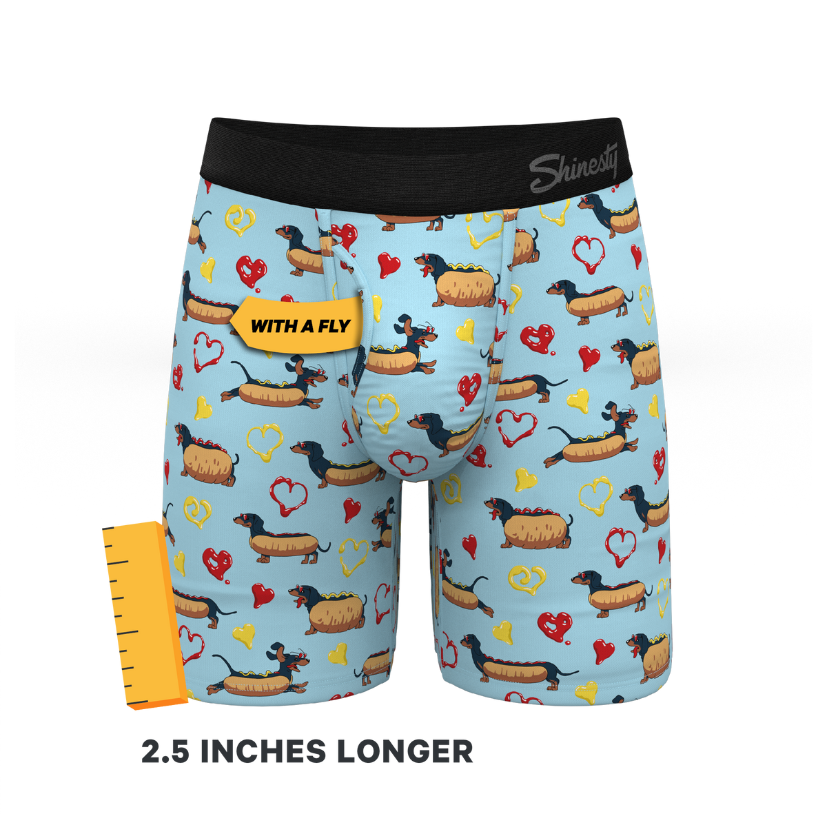 The Lovely Wiener | Wiener Dogs Ball Hammock® Boxer - Long Leg - Shinesty