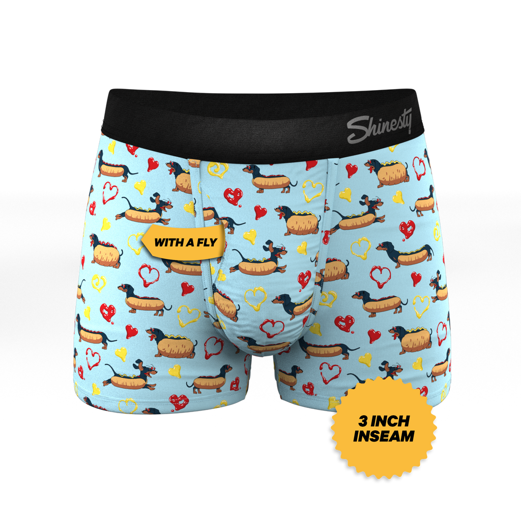 The Lovely Wiener | Wiener Dogs Ball Hammock® Pouch Trunks Underwear - Shinesty