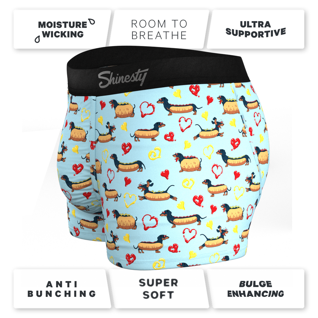 The Lovely Wiener | Wiener Dogs Ball Hammock® Pouch Trunks Underwear - Shinesty