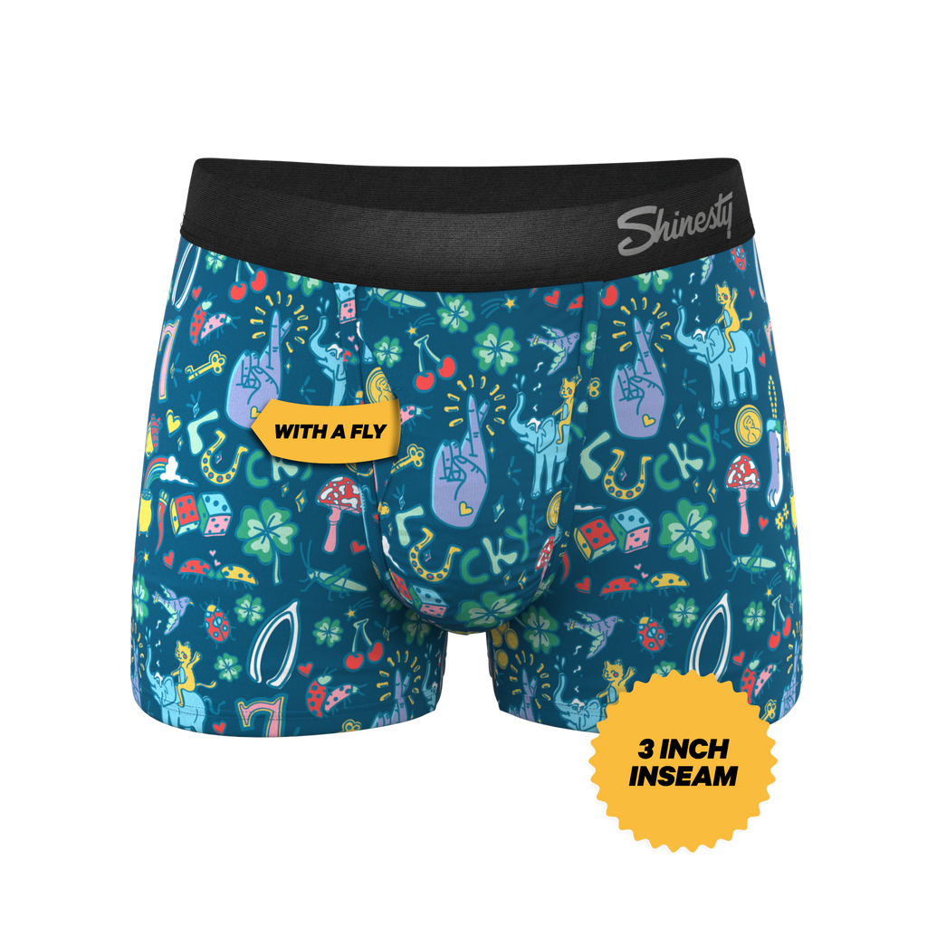The Lucky Duck | Lucky Symbols Ball Hammock® Pouch Trunks Underwear - Shinesty