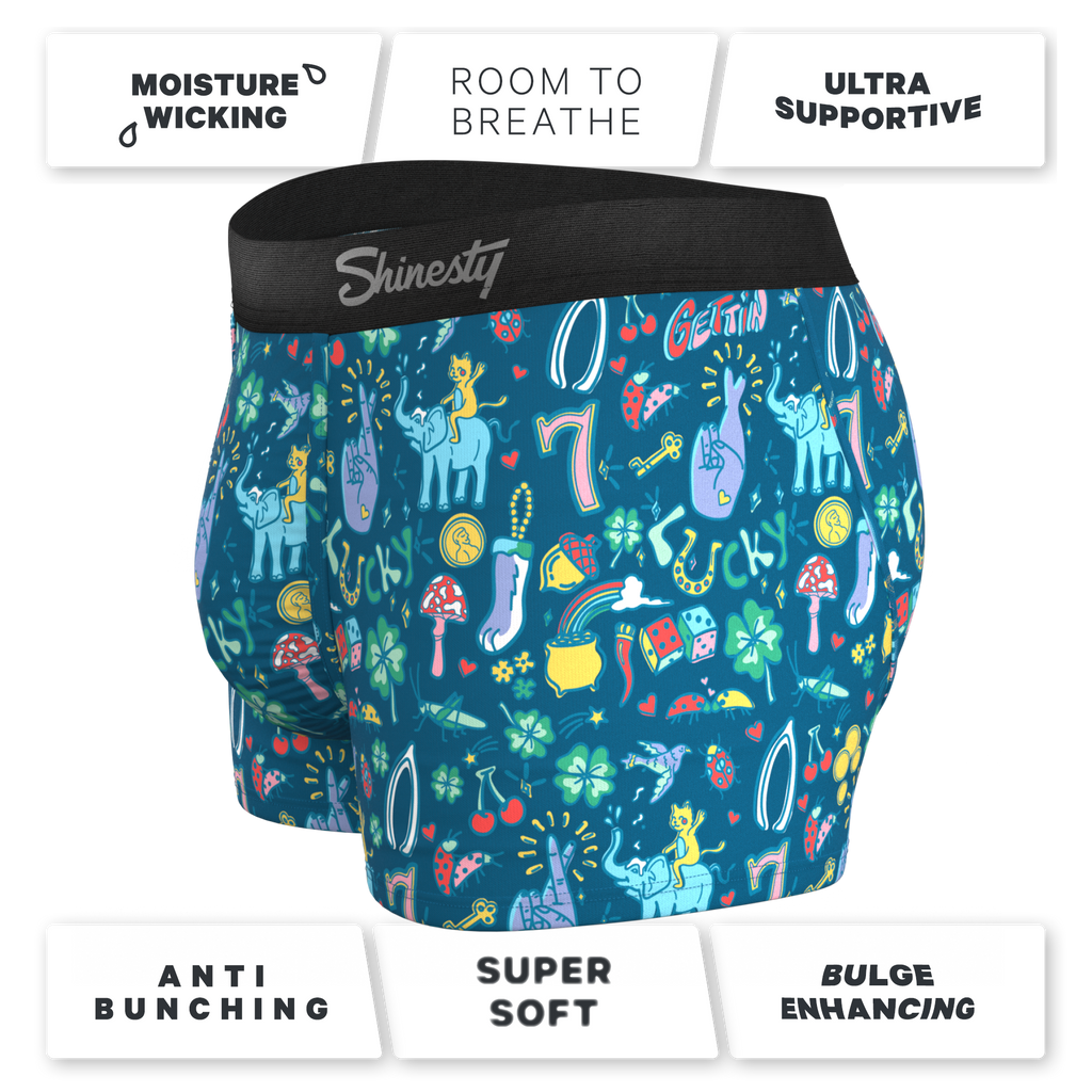 The Lucky Duck | Lucky Symbols Ball Hammock® Pouch Trunks Underwear - Shinesty