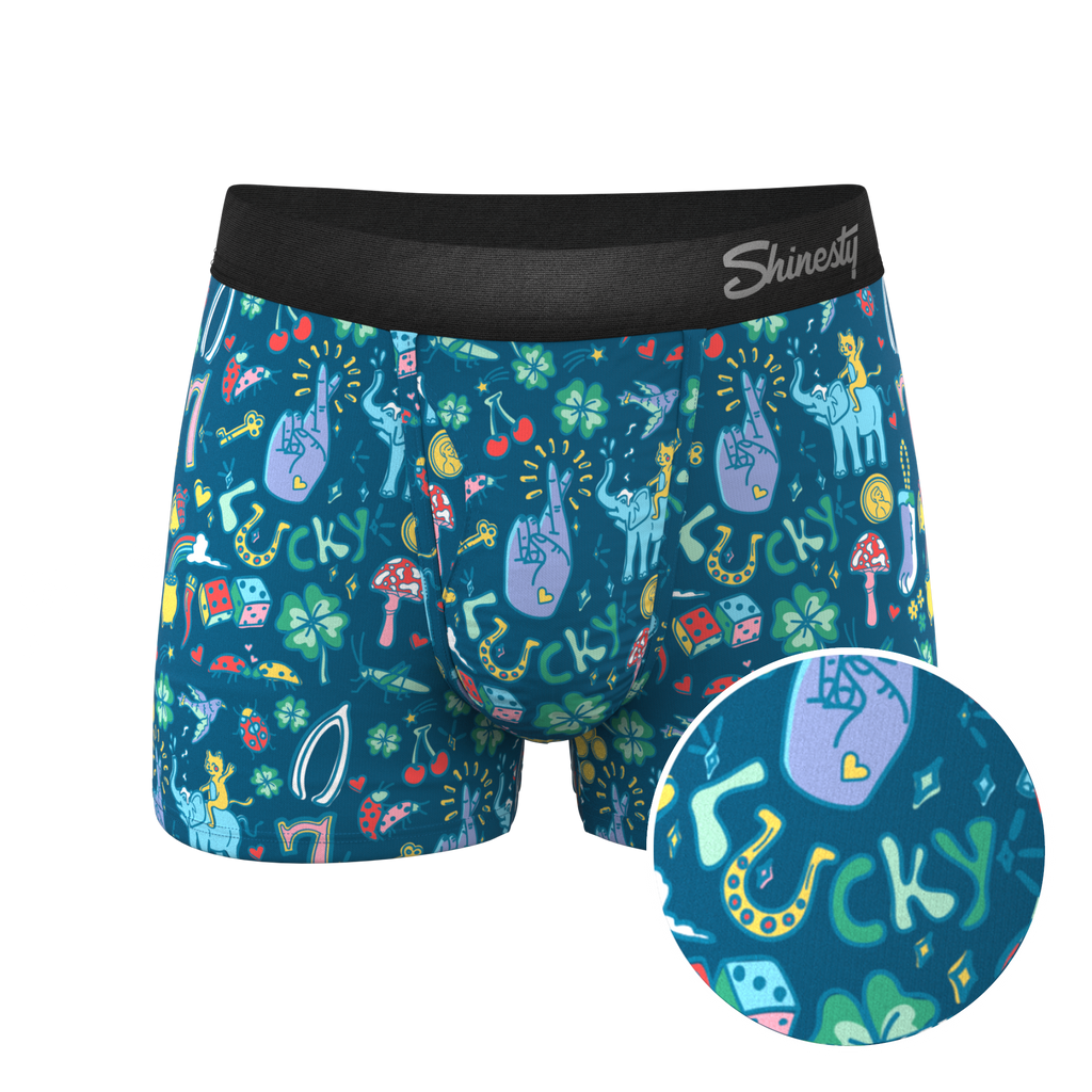 The Lucky Duck | Lucky Symbols Ball Hammock® Pouch Trunks Underwear - Shinesty