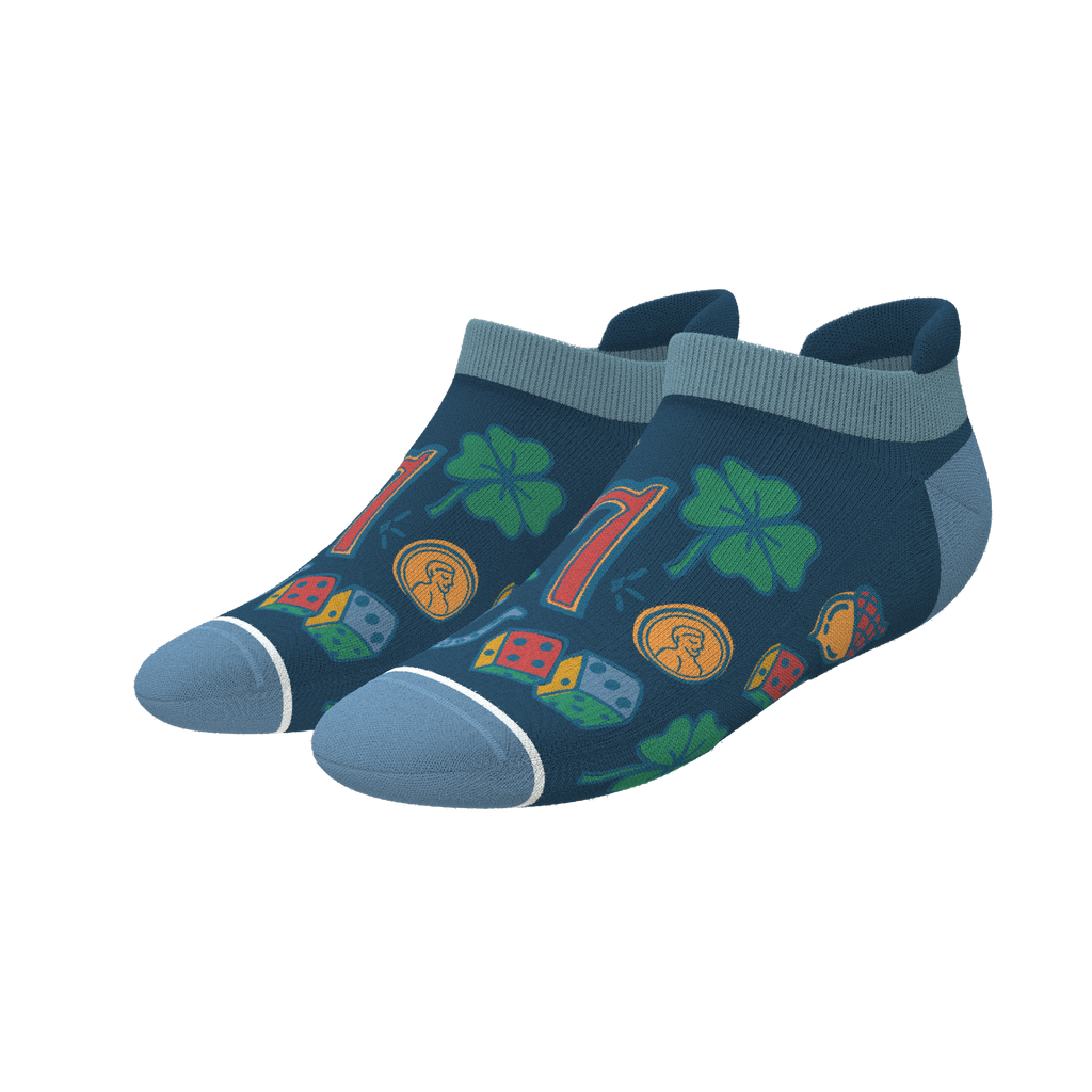 The Lucky Duck | Lucky Symbols Heel Hammock™ Ankle Socks - Shinesty