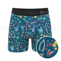 The Lucky Duck | Lucky Symbols Ball Hammock® Pouch Underwear With Fly - Shinesty