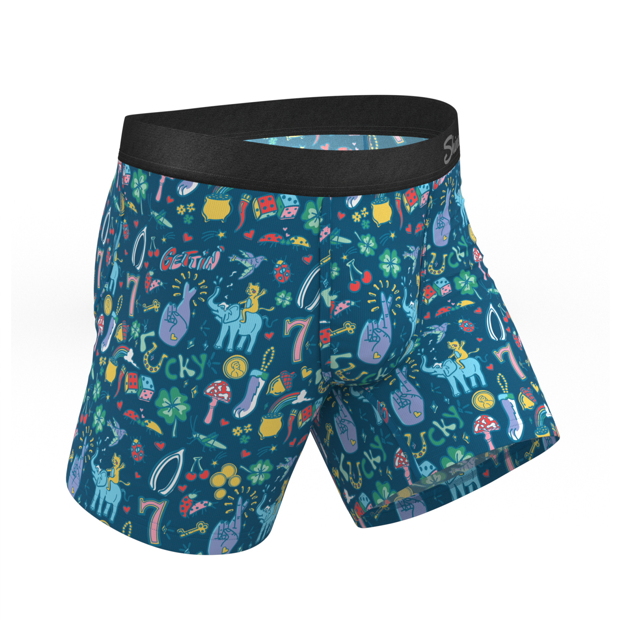 The Lucky Duck | Lucky Symbols Ball Hammock® Pouch Underwear - Shinesty