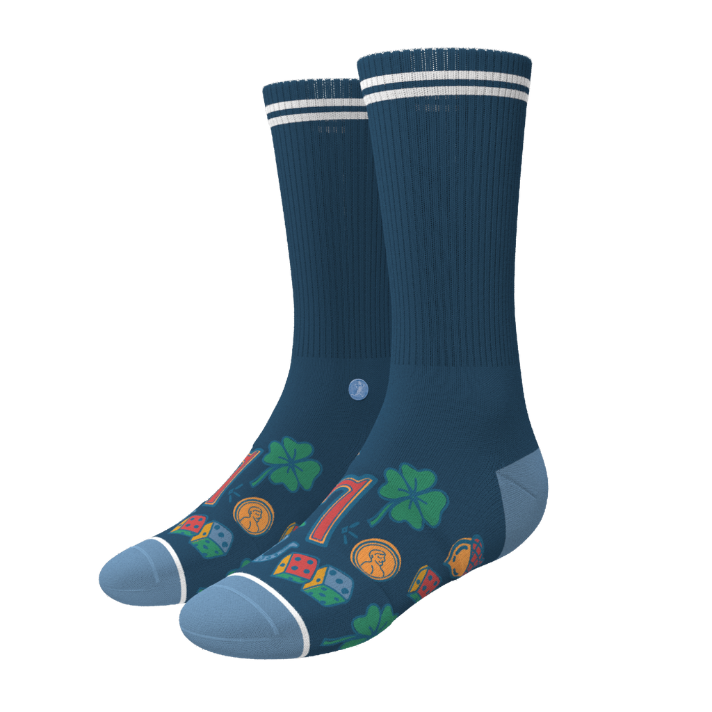 The Lucky Duck | Lucky Symbols Heel Hammock™ Crew Socks - Shinesty
