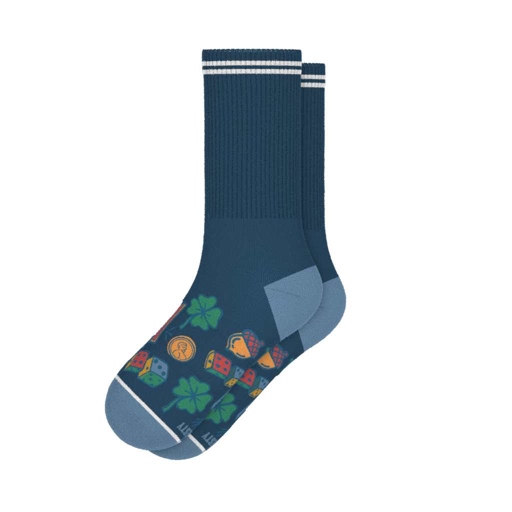 The Lucky Duck | Lucky Symbols Heel Hammock™ Crew Socks - Shinesty