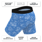 The Man With A Plan | Blueprint Ball Hammock® Boxer - Long Leg - Shinesty