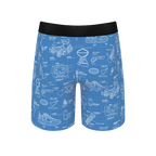 The Man With A Plan | Blueprint Ball Hammock® Boxer - Long Leg - Shinesty