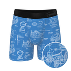 The Man With A Plan | Blueprint Ball Hammock® Pouch Underwear - Shinesty