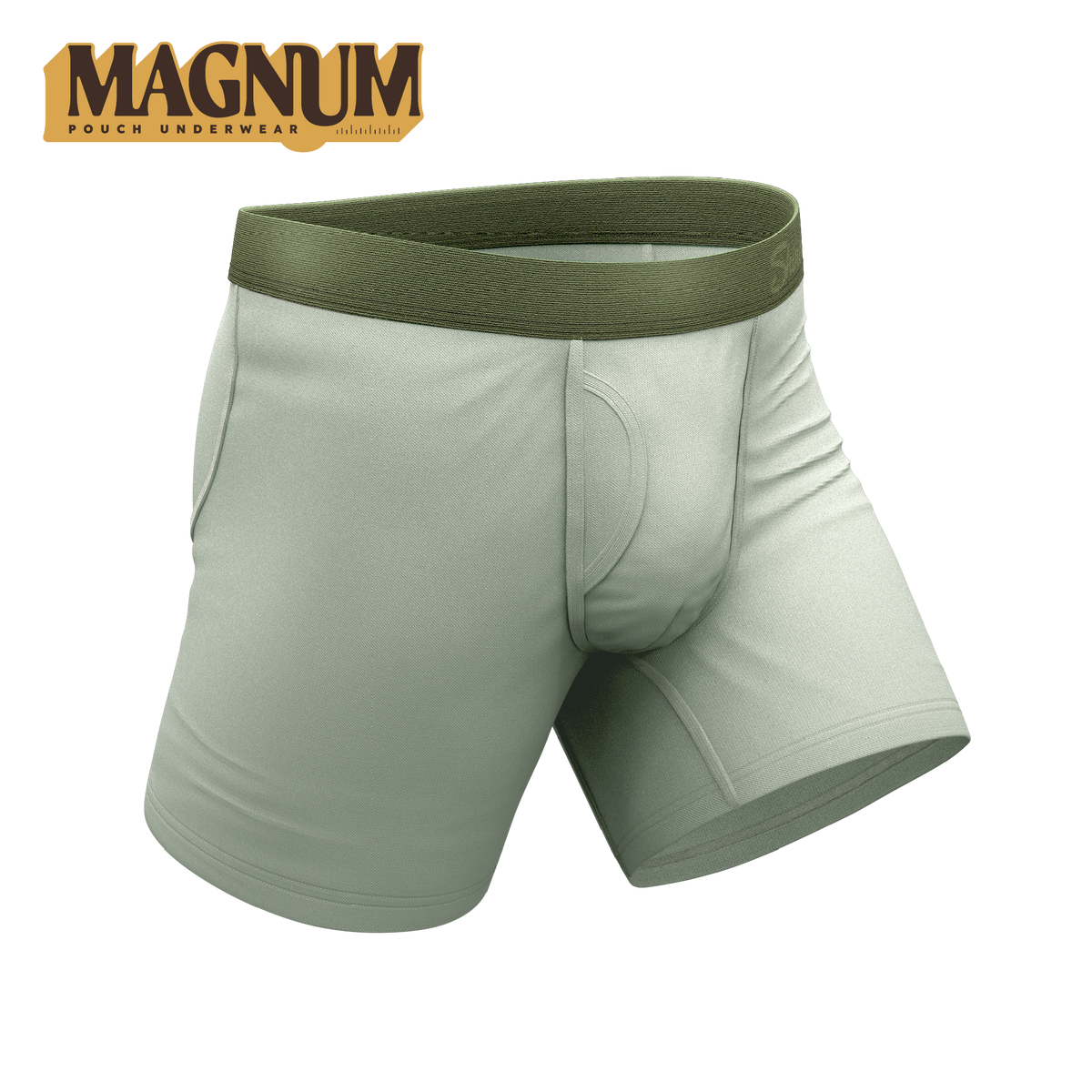 The Manzanilla | Olive Green Ball Hammock® Magnum Big Pouch Underwear - Shinesty