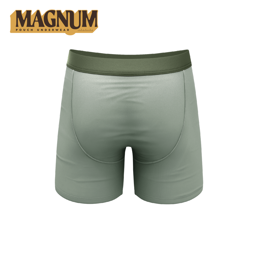 The Manzanilla | Olive Green Ball Hammock® Magnum Big Pouch Underwear - Shinesty