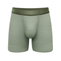 The Manzanilla | Olive Green Ball Hammock® Pouch Underwear With Fly - Shinesty