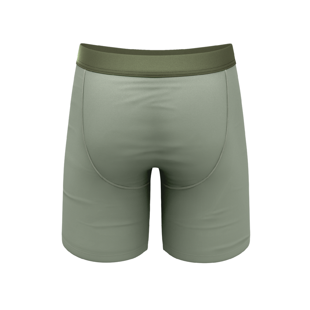 The Manzanilla | Olive Green Ball Hammock® Boxer - Long Leg - Shinesty