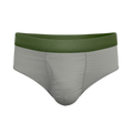 The Manzanilla | Olive Green Ball Hammock® Pouch Underwear Briefs - Shinesty