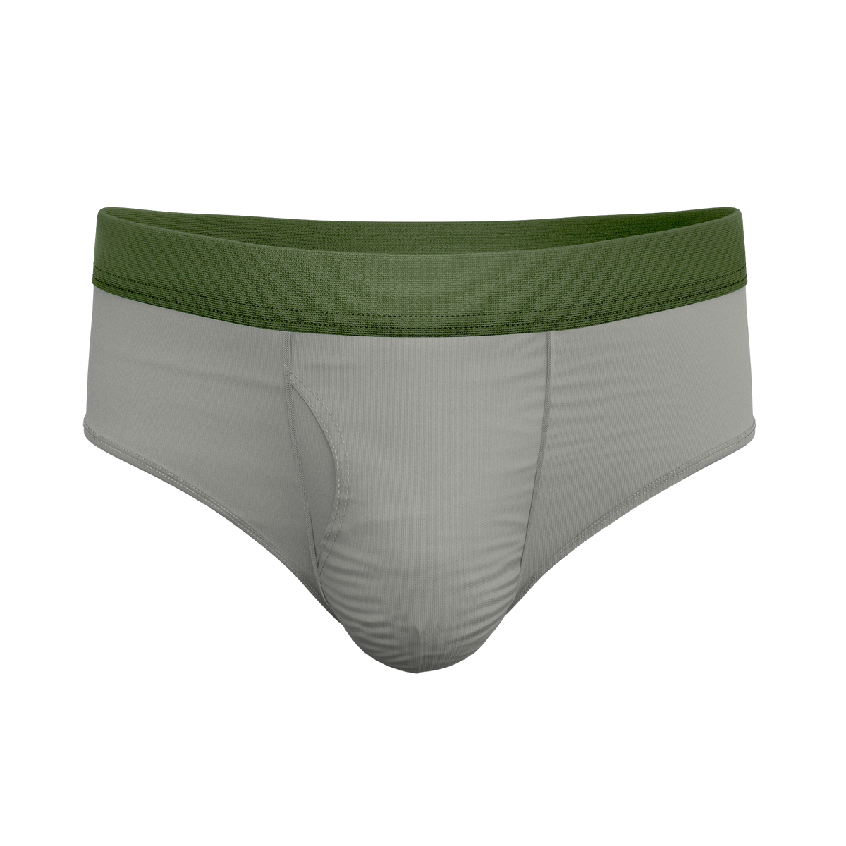 The Manzanilla | Olive Green Ball Hammock® Pouch Underwear Briefs - Shinesty