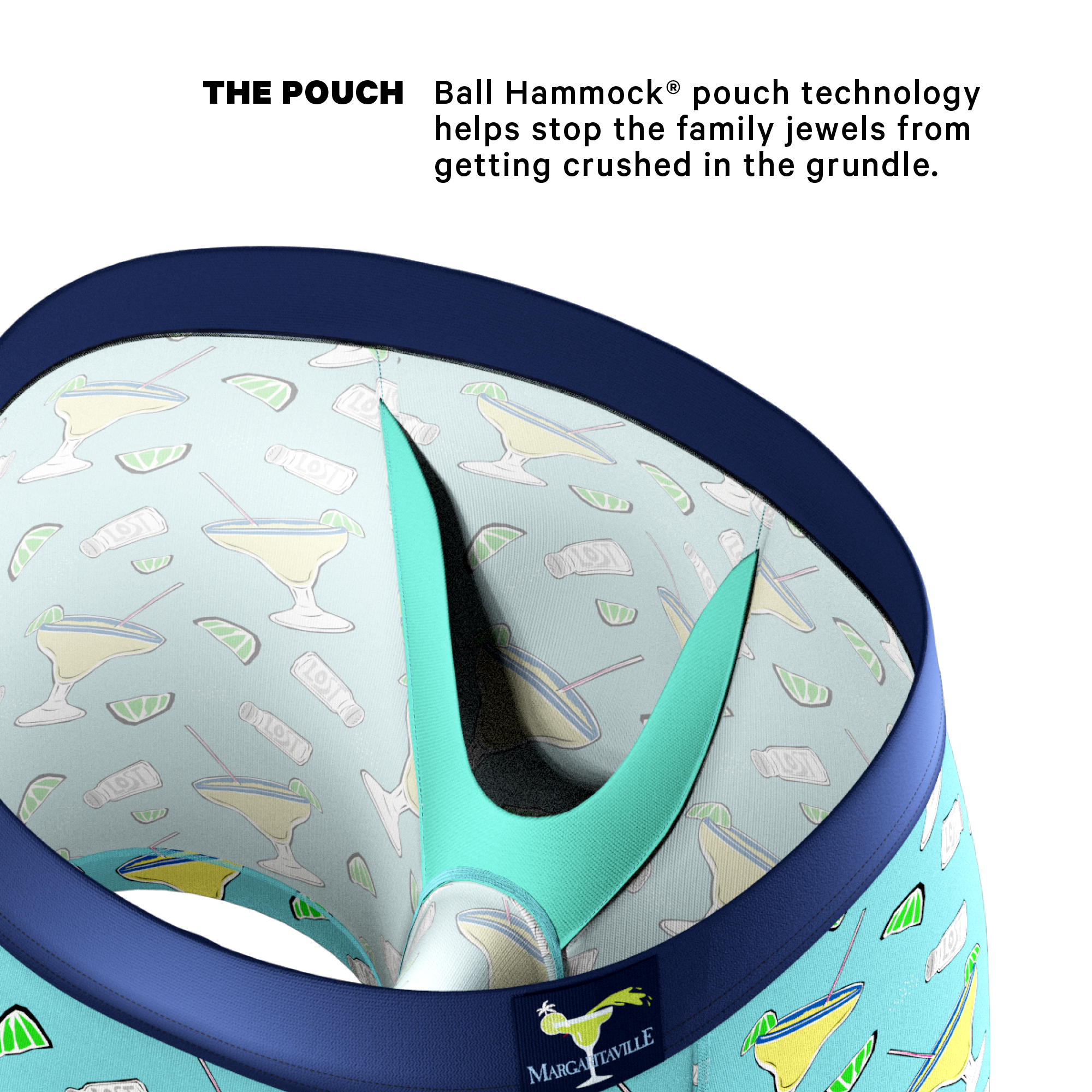 The Margaritaville® | Margarita Ball Hammock® Pouch Underwear - Shinesty