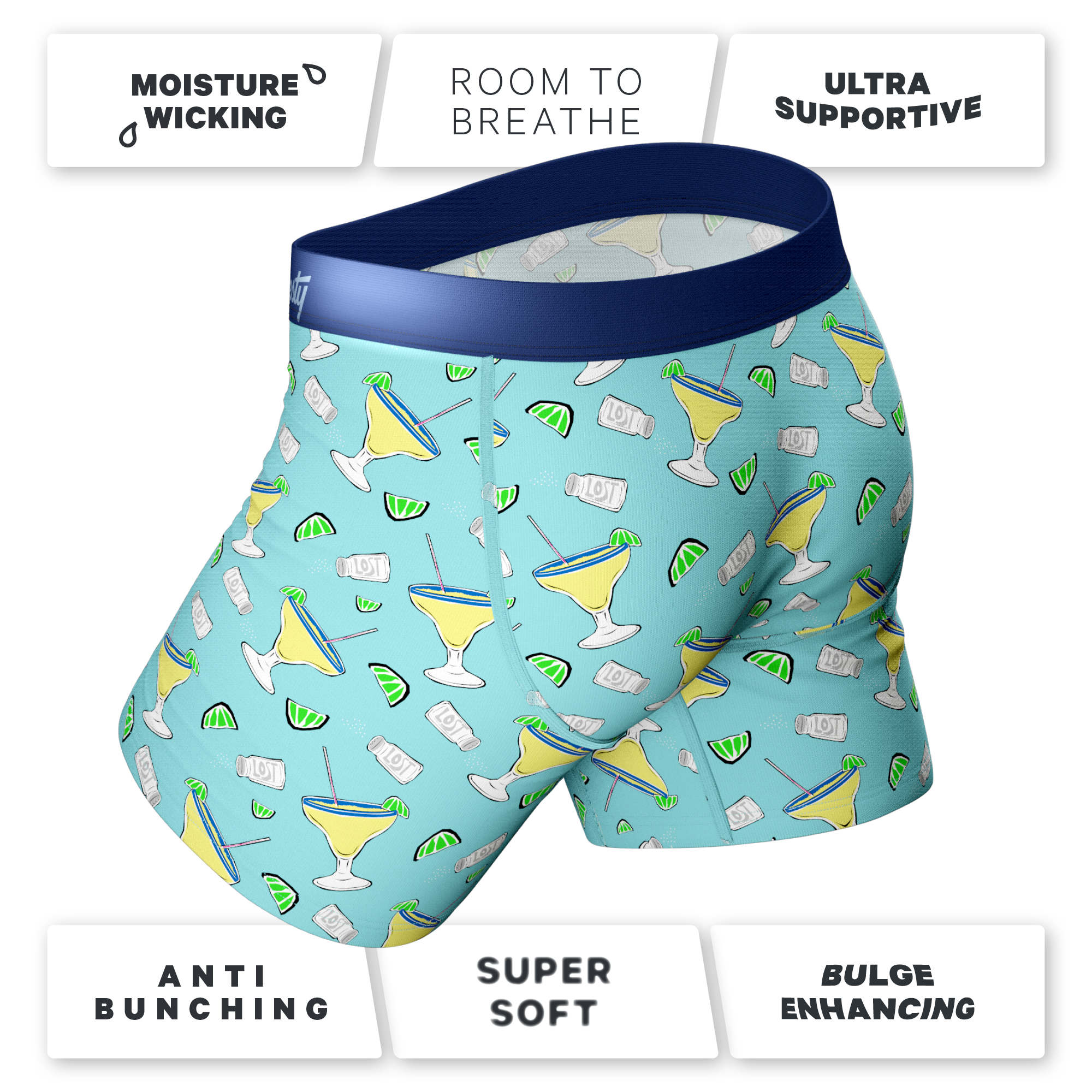 The Margaritaville® | Margarita Ball Hammock® Pouch Underwear - Shinesty