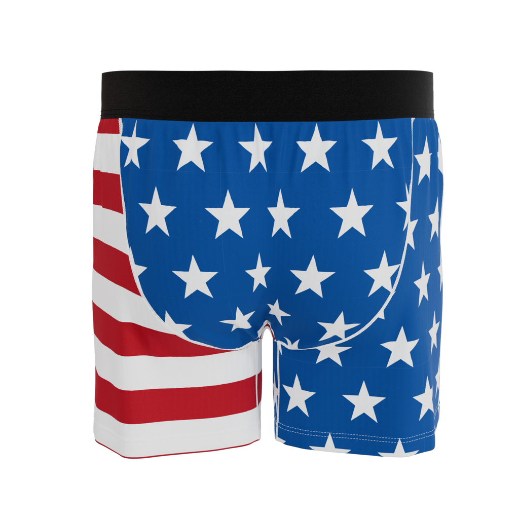 The Mascot | American Flag Boxers - Shinesty