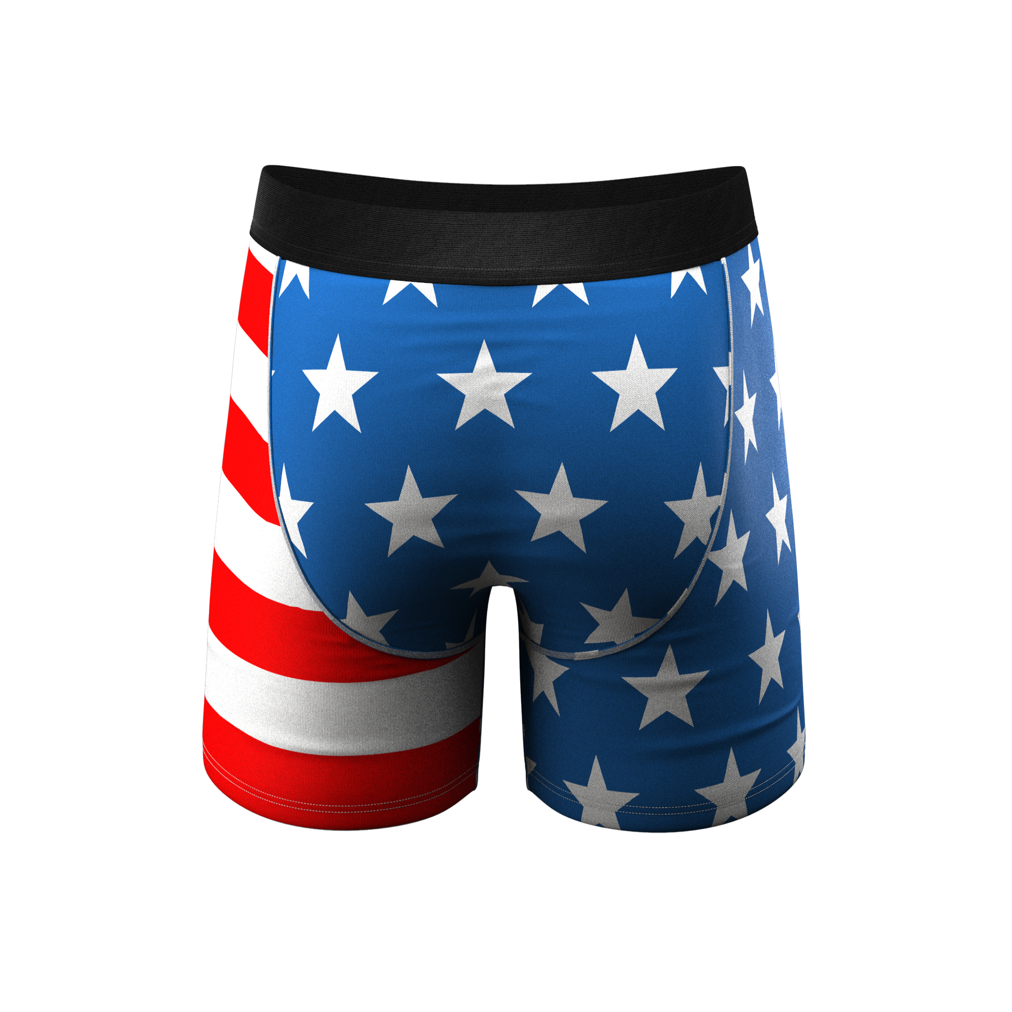 The Mascot | American Flag Ball Hammock® Pouch Underwear - Shinesty