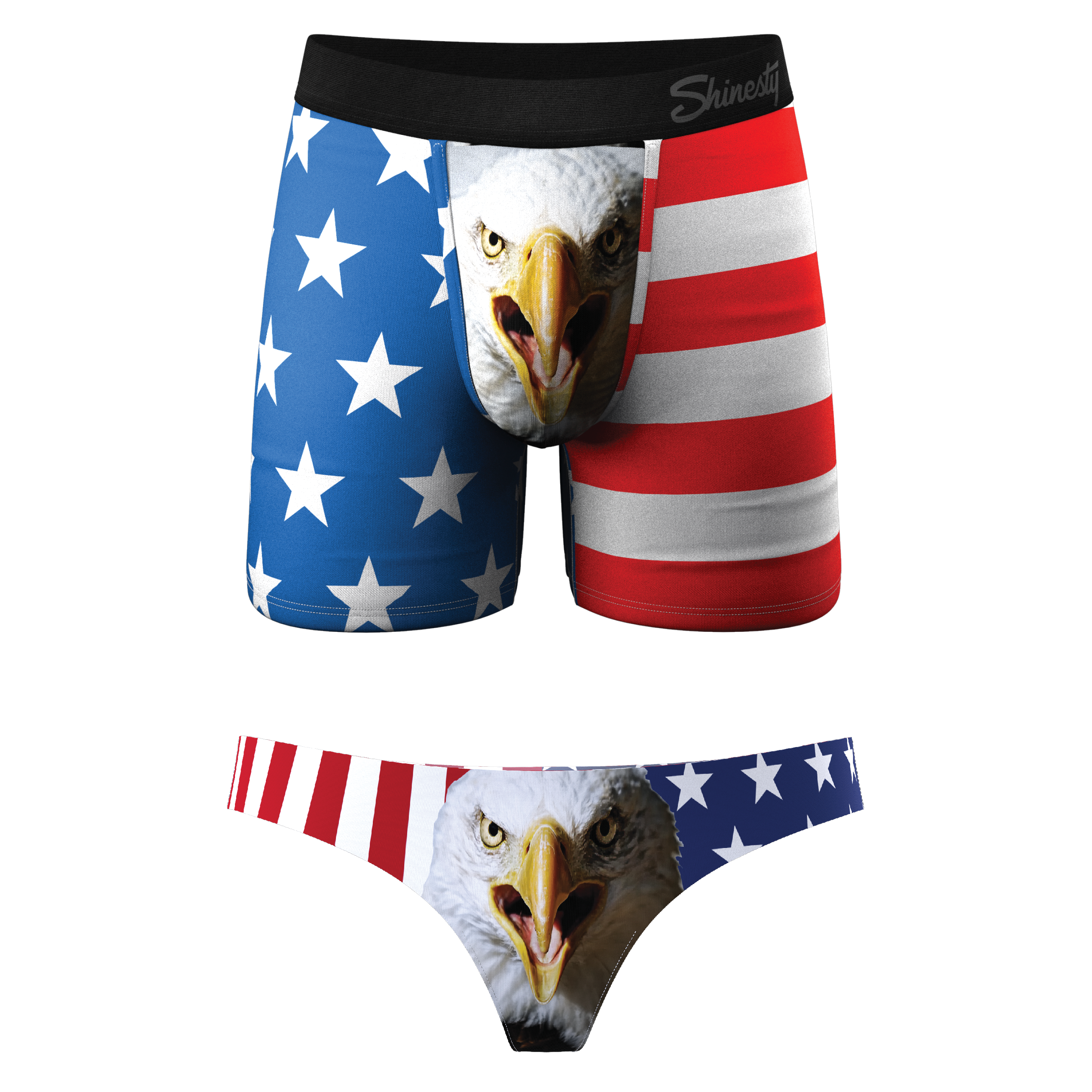 The Patriotic Pair | American Ball Hammock® and Thong Pack - Shinesty