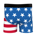The Mascot | American Flag Youth Boxer Briefs - Shinesty