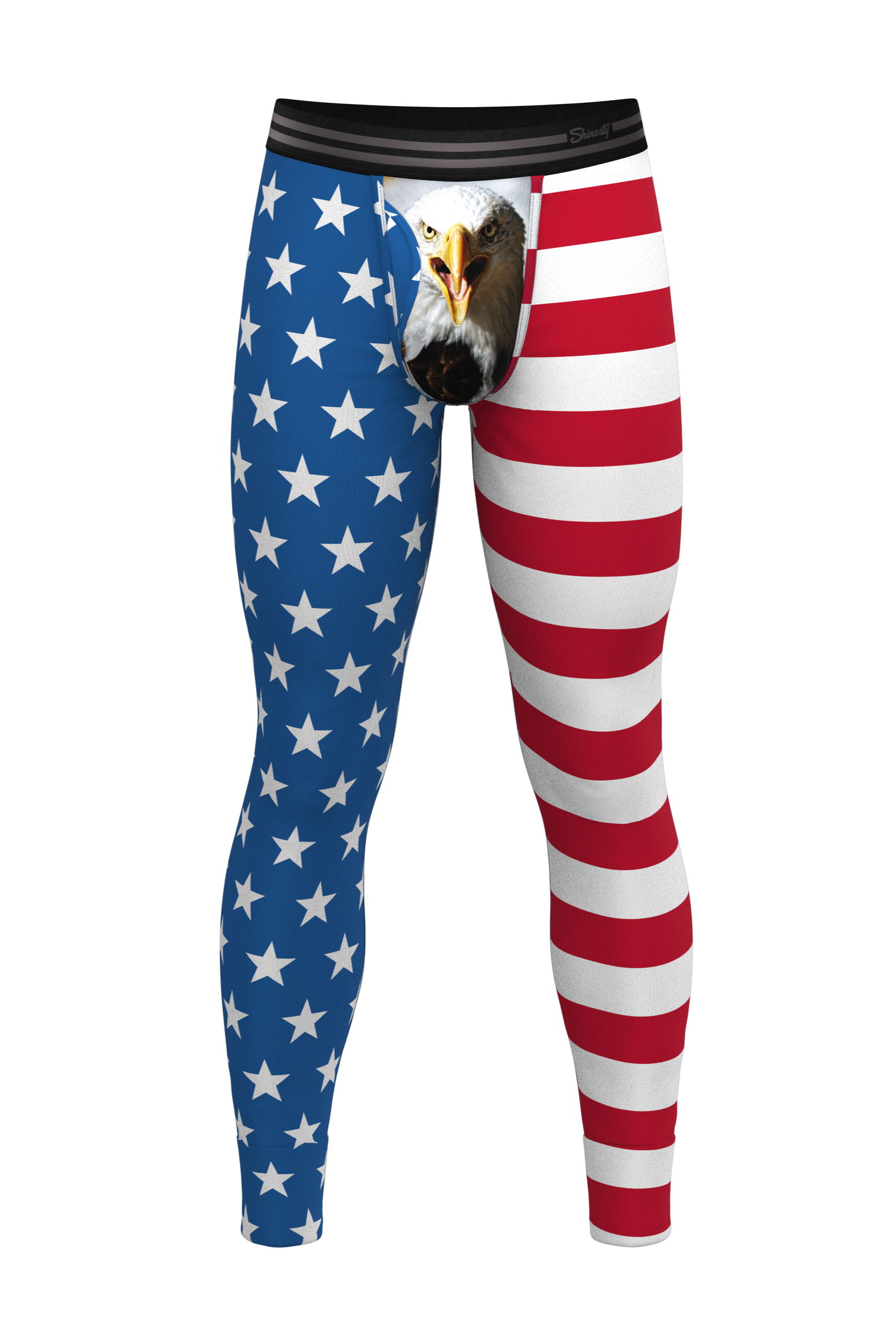 The Mascot | American Flag Ball Hammock® Long Johns - Shinesty